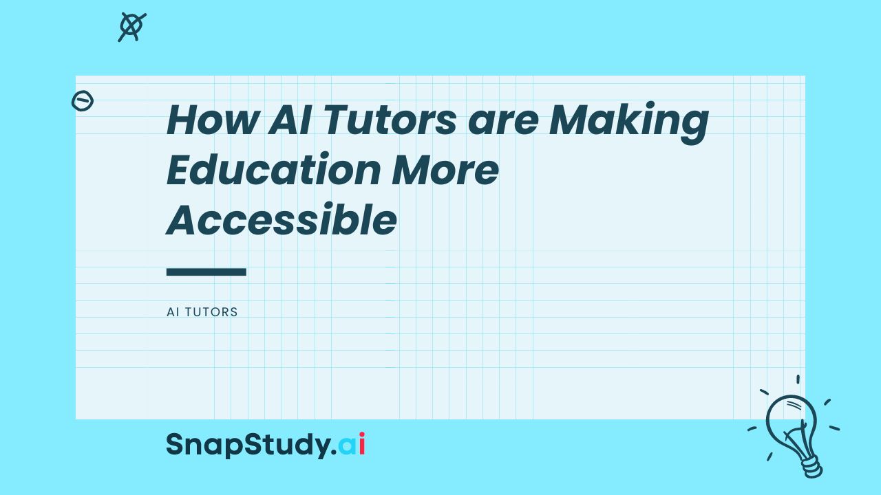 How AI Tutors are Making Education More Accessible